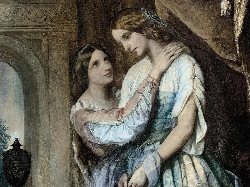 1803-Margaret Gillies - Rosalind e Celia, ma è tutto per vostro padre